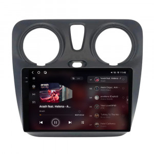 Navigatie dedicata cu Android Dacia Lodgy dupa 2012, 12GB RAM, Radio GPS Dual Zone, Display 2K QLED 9.5" Touchscreen, Internet Wi-Fi si slot SIM 4G, Bluetooth, MirrorLink, USB, Waze 96936