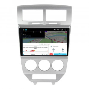 Navigatie dedicata cu Android Dodge Caliber 2006 - 2010, 4GB RAM, Radio GPS Dual Zone, Display 2K QLED 10.36" Touchscreen, Internet Wi-Fi si slot SIM 4G, Bluetooth, MirrorLink, USB, Waze 112166
