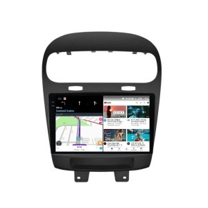 Navigatie dedicata cu Android Dodge Journey 2011 - 2020, 4GB RAM, Radio GPS Dual Zone, Display 2K QLED 9.5" Touchscreen, Internet Wi-Fi si slot SIM 4G, Bluetooth, MirrorLink, USB 100074286