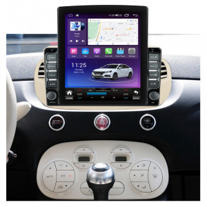 Navigatie dedicata cu Android Fiat 500 2007 - 2015, gri, 8GB 64156