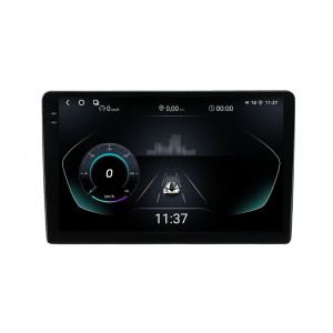 Navigatie dedicata cu Android Fiat 500 2015 - 2020, 12GB RAM, Radio GPS Dual Zone, Display 2K QLED 9.5" Touchscreen, Internet Wi-Fi si slot SIM 4G, Bluetooth, MirrorLink, USB, Waze 97226