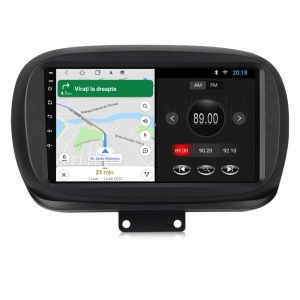 Navigatie dedicata cu Android Fiat 500X dupa 2014, 2GB RAM, Radio GPS Dual Zone, Display HD IPS 9" Touchscreen, Internet Wi-Fi, Bluetooth, MirrorLink, USB 100512426