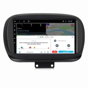 Navigatie dedicata cu Android Fiat 500X dupa 2014, 2GB RAM, Radio GPS Dual Zone, Display HD IPS 9" Touchscreen, Internet Wi-Fi, Bluetooth, MirrorLink, USB 100530936
