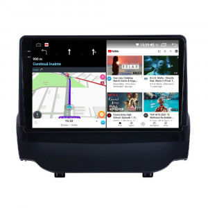 Navigatie dedicata cu Android Ford Ecosport 2012 - 2018, 12GB RAM, Radio GPS Dual Zone, Display 2K QLED 9.5" Touchscreen, Internet Wi-Fi si slot SIM 4G, Bluetooth, MirrorLink, USB, Waze 99636
