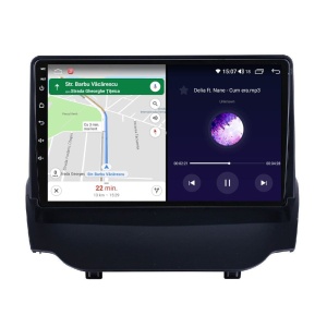 Navigatie dedicata cu Android Ford Ecosport 2012 - 2018, 4GB RAM, Radio GPS Dual Zone, Display HD QLED 9" Touchscreen, Internet Wi-Fi si slot SIM 4G, Bluetooth, MirrorLink, USB 100268826