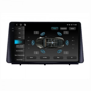 Navigatie dedicata cu Android Ford Focus IV dupa 2018, 12GB RAM, Radio GPS Dual Zone, Display 2K QLED 10.36" Touchscreen, Internet Wi-Fi si slot SIM 4G, Bluetooth, MirrorLink, USB, Waze 98186