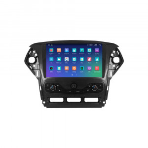 Navigatie dedicata cu Android Ford Mondeo IV 2011 - 2014 cu navigatie originala, 4GB RAM, Radio GPS Dual Zone, Display 2K QLED 9.5" Touchscreen, Internet Wi-Fi si slot SIM 4G, Bluetooth, MirrorLink, USB, Waze 109506