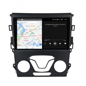 Navigatie dedicata cu Android Ford Mondeo V dupa 2014 fara navigatie originala, 8GB RAM, Radio GPS Dual Zone, Display 2K QLED 9.5" Touchscreen, Internet Wi-Fi si slot SIM 4G, Bluetooth, MirrorLink, USB, Waze 107266