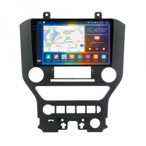 Navigatie dedicata cu Android Ford Mustang 2014 - 2021 cu navigatie originala, 8GB RAM, Radio GPS Dual Zone, Display 2K QLED 9.5" Touchscreen, Internet Wi-Fi si slot SIM 4G, Bluetooth, MirrorLink, USB, Waze 107906