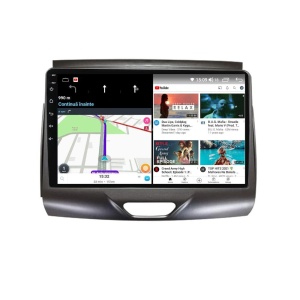 Navigatie dedicata cu Android Ford Ranger dupa 2015 cu navigatie originala, 4GB RAM, Radio GPS Dual Zone, Display HD IPS 9" Touchscreen, Internet Wi-Fi, Bluetooth, MirrorLink, USB - Img 6