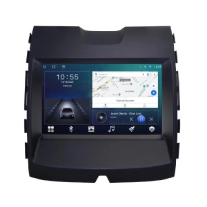 Navigatie dedicata cu Android Ford S-Max 2015 - 2023 cu navigatie originala, 2GB RAM, Radio GPS Dual Zone, Display HD QLED 9" Touchscreen, Internet Wi-Fi si slot SIM 4G, Bluetooth, MirrorLink, USB