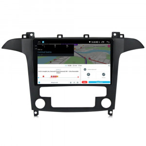 Navigatie dedicata cu Android Ford S-Max I / Galaxy II 2006 - 2015, clima automata, 8GB RAM, Radio GPS Dual Zone, Display 2K QLED 9.5" Touchscreen, Internet Wi-Fi si slot SIM 4G, Bluetooth, MirrorLink, USB, Waze 112636
