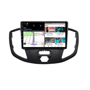 Navigatie dedicata cu Android Ford Transit 2014 - 2020, 2GB RAM, Radio GPS Dual Zone, Display HD QLED 9" Touchscreen, Internet Wi-Fi si slot SIM 4G, Bluetooth, MirrorLink, USB 100274526
