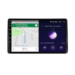 Navigatie dedicata cu Android Ford Transit / Tourneo Courier 2014 - 2023 fara ecran din fabrica, 6GB RAM, Radio GPS Dual Zone, Display HD QLED 9" Touchscreen, Internet Wi-Fi si slot SIM 4G, Bluetooth, MirrorLink, USB 100005806