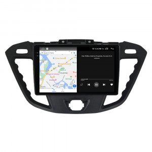 Navigatie dedicata cu Android Ford Transit / Tourneo Custom 2012 - 2018, 4GB RAM, Radio GPS Dual Zone, Display 2K QLED 9.5" Touchscreen, Internet Wi-Fi si slot SIM 4G, Bluetooth, MirrorLink, USB, Waze 103956