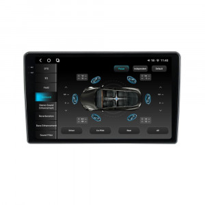Navigatie dedicata cu Android Ford Transit / Tourneo Custom dupa 2018, 12GB RAM, Radio GPS Dual Zone, Display 2K QLED 10.36" Touchscreen, Internet Wi-Fi si slot SIM 4G, Bluetooth, MirrorLink, USB, Waze 99266