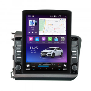 Navigatie dedicata cu Android Honda Civic IX Sedan 2011 - 2015, 4GB RAM, Radio GPS Dual Zone, Touchscreen IPS 9.7" HD tip Tesla, Internet Wi-Fi si slot SIM 4G, Bluetooth, MirrorLink, USB