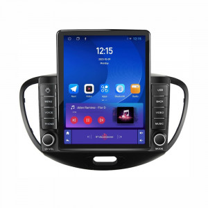 Navigatie dedicata cu Android Hyundai i10 2007 - 2013, 2GB RAM, Radio GPS Dual Zone, Touchscreen IPS 9.7" HD tip Tesla, Internet Wi-Fi, Bluetooth, MirrorLink, USB, Waze 95256