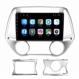 Navigatie dedicata cu Android Hyundai i20 2012 - 2014, 4GB RAM, Radio GPS Dual Zone, Display HD IPS 9" Touchscreen, Internet Wi-Fi, Bluetooth, MirrorLink, USB - Img 3
