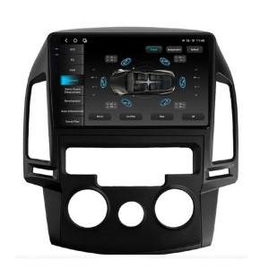 Navigatie dedicata cu Android Hyundai i30 2007 - 2012, clima manuala, 12GB RAM, Radio GPS Dual Zone, Display 2K QLED 9.5" Touchscreen, Internet Wi-Fi si slot SIM 4G, Bluetooth, MirrorLink, USB, Waze 97856