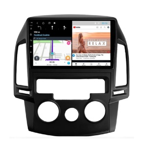 Navigatie dedicata cu Android Hyundai i30 2007 - 2012, clima manuala, 1GB RAM, Radio GPS Dual Zone, Display HD IPS 9" Touchscreen, Internet Wi-Fi, Bluetooth, MirrorLink, USB 100509006