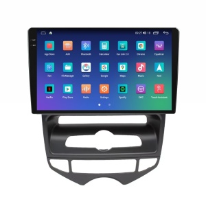 Navigatie dedicata cu Android Hyundai ix20 2010 - 2019, clima automata, 8GB RAM, Radio GPS Dual Zone, Display 2K QLED 9.5" Touchscreen, Internet Wi-Fi si slot SIM 4G, Bluetooth, MirrorLink, USB 100006476