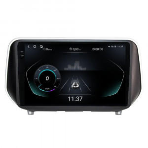 Navigatie dedicata cu Android Hyundai Santa Fe IV dupa 2018, 12GB RAM, Radio GPS Dual Zone, Display 2K QLED 10.36" Touchscreen, Internet Wi-Fi si slot SIM 4G, Bluetooth, MirrorLink, USB, Waze 97266