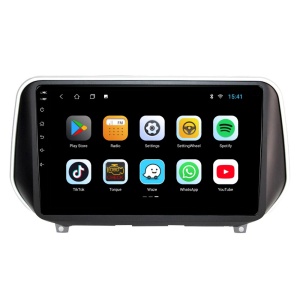 Navigatie dedicata cu Android Hyundai Santa Fe IV dupa 2018, 4GB RAM, Radio GPS Dual Zone, Display HD IPS 10" Touchscreen, Internet Wi-Fi, Bluetooth, MirrorLink, USB - Img 4