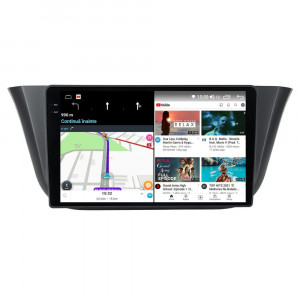 Navigatie dedicata cu Android Iveco Daily VI dupa 2014, 4GB RAM, Radio GPS Dual Zone, Display 2K QLED 9.5" Touchscreen, Internet Wi-Fi si slot SIM 4G, Bluetooth, MirrorLink, USB, Waze 109216