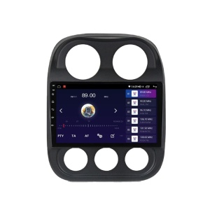 Navigatie dedicata cu Android Jeep Compass I 2011 - 2016, 4GB RAM, Radio GPS Dual Zone, Display HD QLED 10" Touchscreen, Internet Wi-Fi si slot SIM 4G, Bluetooth, MirrorLink, USB 100251906