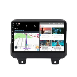 Navigatie dedicata cu Android Jeep Wrangler IV dupa 2018, 2GB RAM, Radio GPS Dual Zone, Display HD QLED 9" Touchscreen, Internet Wi-Fi si slot SIM 4G, Bluetooth, MirrorLink, USB 100274706