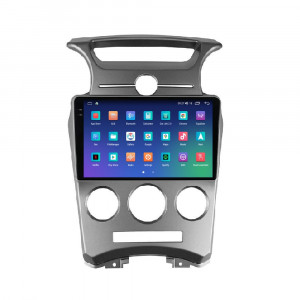 Navigatie dedicata cu Android KIA Carens III 2006 - 2013, clima manuala, 8GB RAM, Radio GPS Dual Zone, Display 2K QLED 9.5" Touchscreen, Internet Wi-Fi si slot SIM 4G, Bluetooth, MirrorLink, USB, Waze 111296