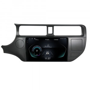 Navigatie dedicata cu Android Kia Rio III 2011 - 2014, 12GB RAM, Radio GPS Dual Zone, Display 2K QLED 9.5" Touchscreen, Internet Wi-Fi si slot SIM 4G, Bluetooth, MirrorLink, USB, Waze 97326