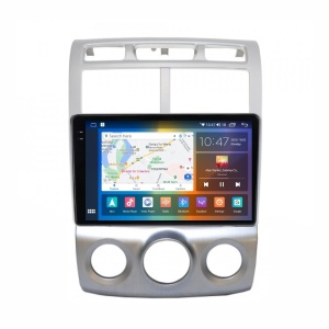 Navigatie dedicata cu Android KIA Sportage 2004 - 2010 fabricata in Coreea, clima manuala, 8GB RAM, Radio GPS Dual Zone, Display 2K QLED 9.5" Touchscreen, Internet Wi-Fi si slot SIM 4G, Bluetooth, MirrorLink, USB 100073746