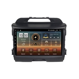 Navigatie dedicata cu Android KIA Sportage 2010 - 2016, 2GB RAM, Radio GPS Dual Zone, Display HD QLED 9" Touchscreen, Internet Wi-Fi si slot SIM 4G, Bluetooth, MirrorLink, USB 100255416
