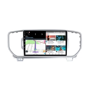 Navigatie dedicata cu Android KIA Sportage 2016 - 2018, 2GB RAM, Radio GPS Dual Zone, Display HD QLED 9" Touchscreen, Internet Wi-Fi si slot SIM 4G, Bluetooth, MirrorLink, USB 100272276