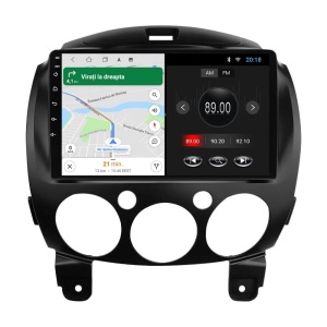 Navigatie dedicata cu Android Mazda 2 2007 - 2014, 1GB RAM, Radio GPS Dual Zone, Display HD IPS 9" Touchscreen, Internet Wi-Fi, Bluetooth, MirrorLink, USB 100527906