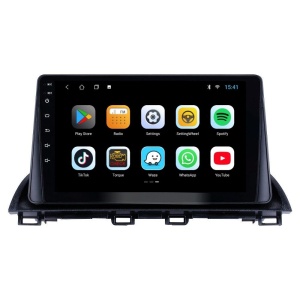 Navigatie dedicata cu Android Mazda 3 2013 - 2019, 2GB RAM, Radio GPS Dual Zone, Display HD QLED 9" Touchscreen, Internet Wi-Fi si slot SIM 4G, Bluetooth, MirrorLink, USB 100270896