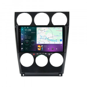 Navigatie dedicata cu Android Mazda 6 2002 - 2008, 12GB RAM, Radio GPS Dual Zone, Display 2K QLED 9.5" Touchscreen, Internet Wi-Fi si slot SIM 4G, Bluetooth, MirrorLink, USB
