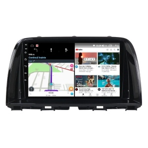 Navigatie dedicata cu Android Mazda CX-5 2011 - 2017, 4GB RAM, Radio GPS Dual Zone, Display HD QLED 9" Touchscreen, Internet Wi-Fi si slot SIM 4G, Bluetooth, MirrorLink, USB 100266246