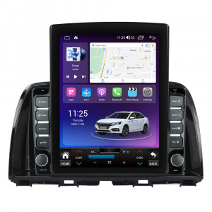 Navigatie dedicata cu Android Mazda CX-5 2011 - 2017, 4GB RAM, Radio GPS Dual Zone, Touchscreen IPS 9.7" HD tip Tesla, Internet Wi-Fi si slot SIM 4G, Bluetooth, MirrorLink, USB