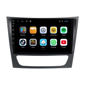 Navigatie dedicata cu Android Mercedes CLS C219 2004 - 2011, 2GB RAM, Radio GPS Dual Zone, Display HD QLED 9" Touchscreen, Internet Wi-Fi si slot SIM 4G, Bluetooth, MirrorLink, USB 100271076