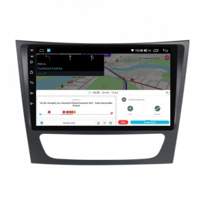 Navigatie dedicata cu Android Mercedes E-Class W211 2002 - 2009, 6GB 12456