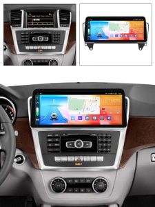 Navigatie dedicata cu Android Mercedes GL-Class GL X166 2012 - 2015, 8GB RAM, Radio GPS Dual Zone, Display QLED 12.3" Touchscreen, Internet Wi-Fi si slot SIM 4G, Bluetooth, MirrorLink, USB 100299306