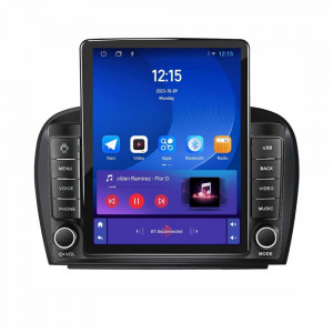 Navigatie dedicata cu Android Mercedes SL R230 2001 - 2012, 1GB RAM, Radio GPS Dual Zone, Touchscreen IPS 9.7" HD tip Tesla, Internet Wi-Fi, Bluetooth, MirrorLink, USB, Waze 91006