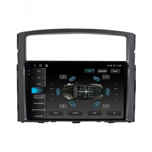 Navigatie dedicata cu Android Mitsubishi Pajero IV 2006 - 2018, 12GB RAM, Radio GPS Dual Zone, Display 2K QLED 9.5" Touchscreen, Internet Wi-Fi si slot SIM 4G, Bluetooth, MirrorLink, USB, Waze 97836
