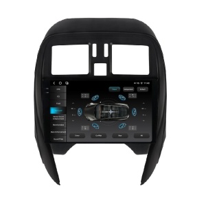Navigatie dedicata cu Android Nissan Micra IV 2014 - 2017, 12GB RAM, Radio GPS Dual Zone, Display 2K QLED 9.5" Touchscreen, Internet Wi-Fi si slot SIM 4G, Bluetooth, MirrorLink, USB 100046206