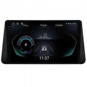 Navigatie dedicata cu Android Nissan Micra V dupa 2017, 12GB RAM, Radio GPS Dual Zone, Display 2K QLED 9.5" Touchscreen, Internet Wi-Fi si slot SIM 4G, Bluetooth, MirrorLink, USB, Waze 97386