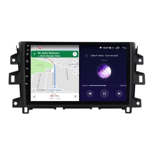 Navigatie dedicata cu Android Nissan Navara / NP300 D23 dupa 2014, 4GB RAM, Radio GPS Dual Zone, Display HD QLED 9" Touchscreen, Internet Wi-Fi si slot SIM 4G, Bluetooth, MirrorLink, USB 100289706