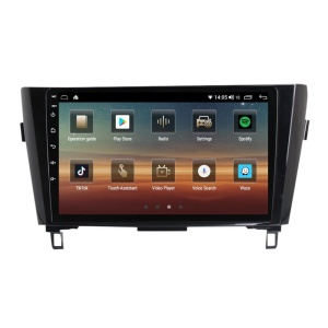 Navigatie dedicata cu Android Nissan Qashqai II 2014 - 2021, 4GB RAM, Radio GPS Dual Zone, Display HD QLED 10" Touchscreen, Internet Wi-Fi si slot SIM 4G, Bluetooth, MirrorLink, USB 100250976